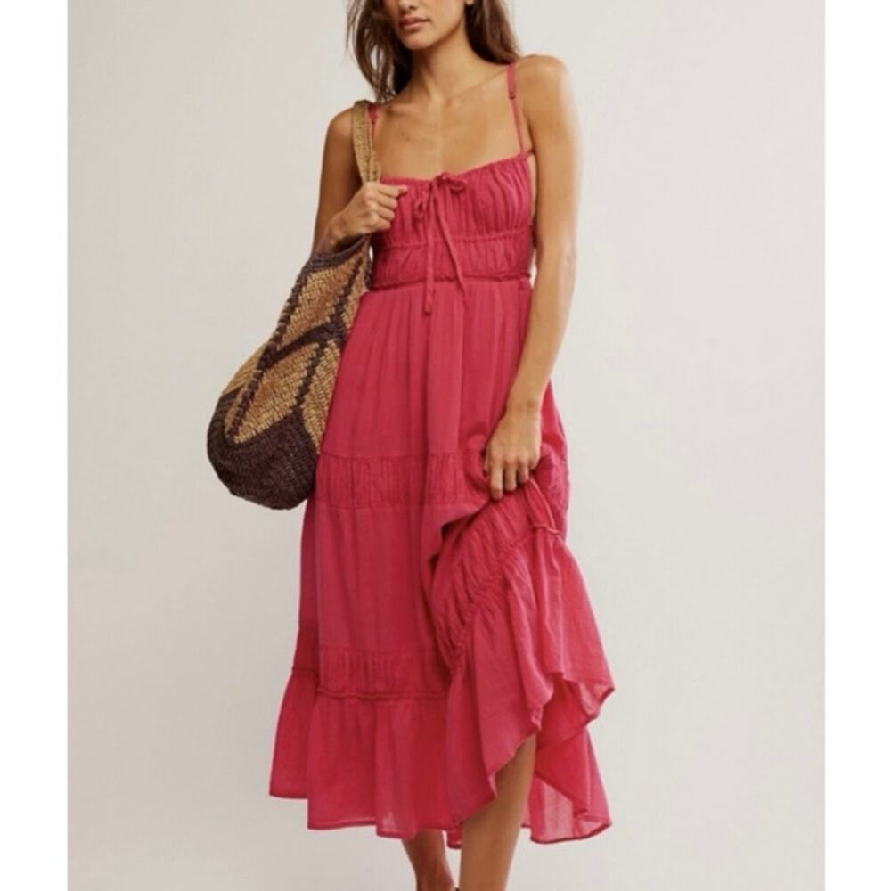 Free People Taking Sides Maxi Dress